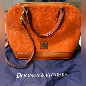 ***SOLD*** Dooney & Bourke Pebble Grain Zip Satchel